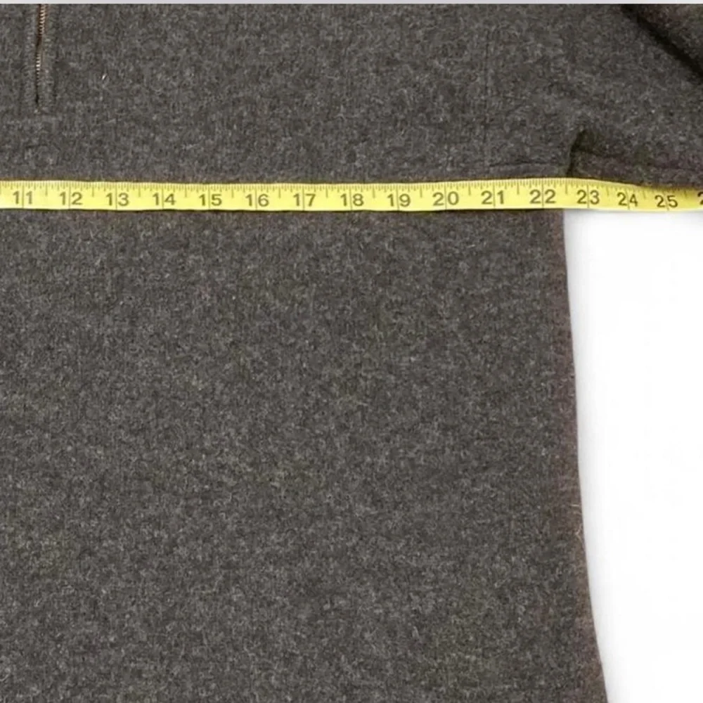 Vintage 90’s DKNY 100% Wool Quarter Zip Sweater Men’s Large Classic Preppy Fall